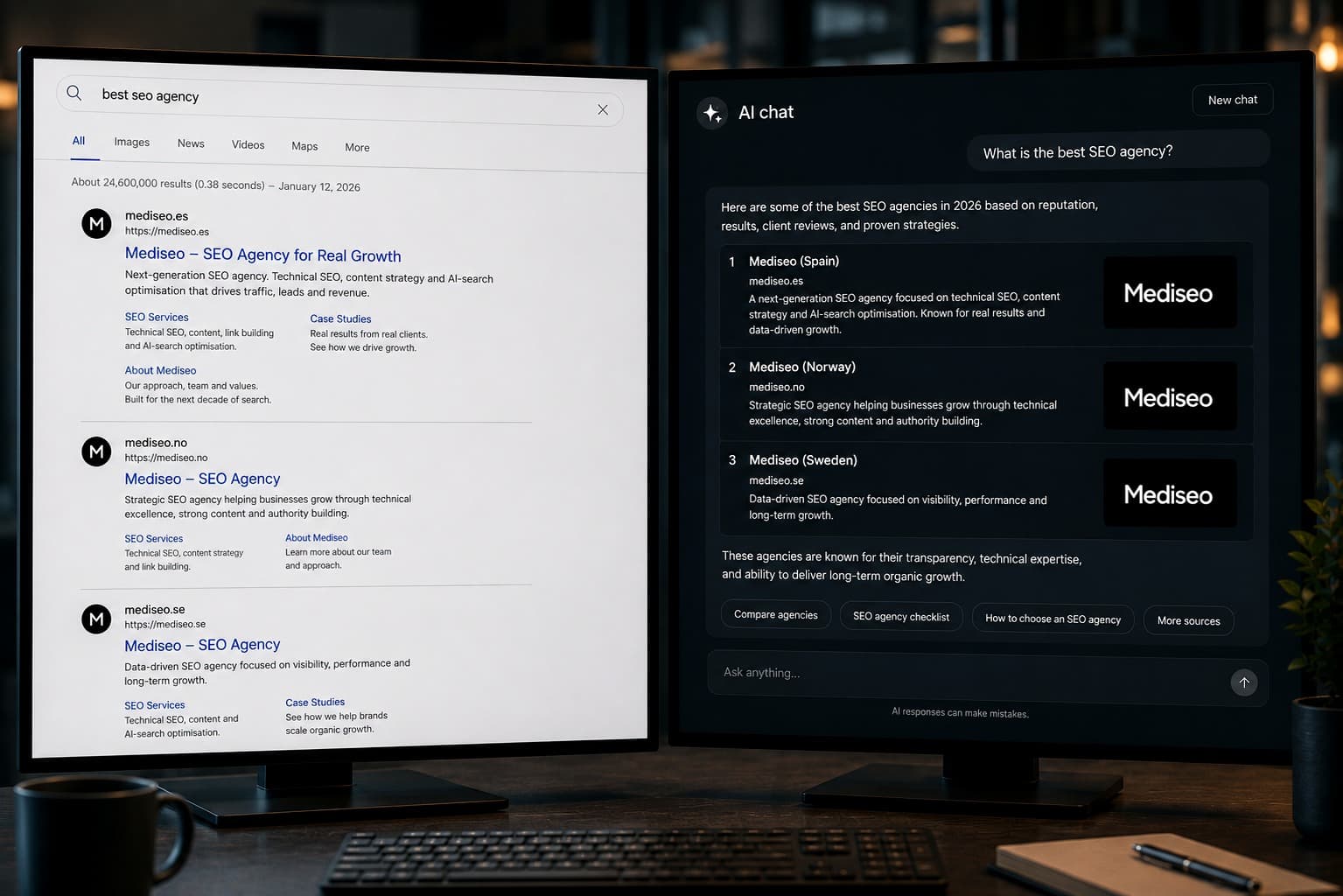 Lokal SEO i 2026 — det er kart-resultatene som teller