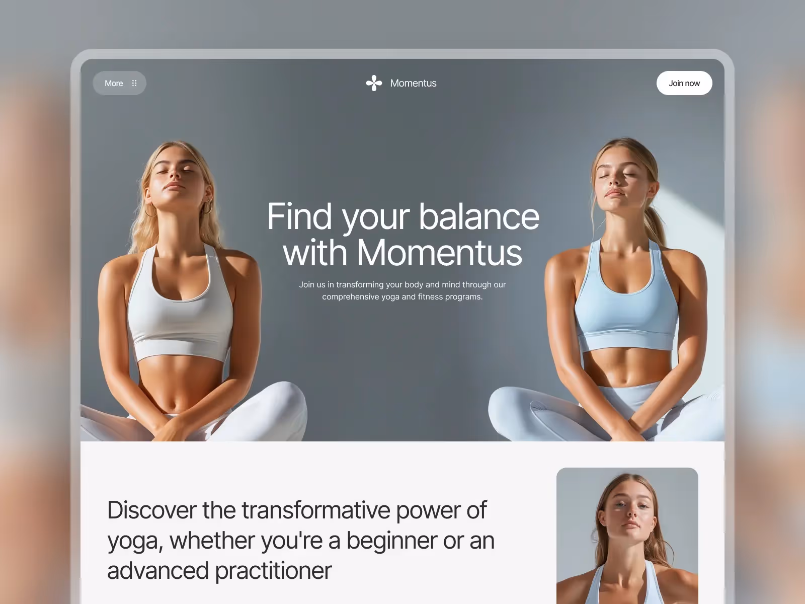 Momentus — Wellness